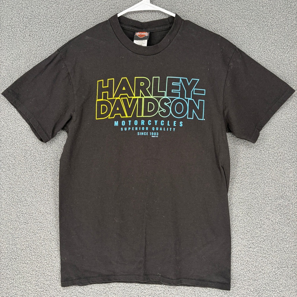 Harley-Davidson Renegade Springfield Missouri Eagle Graphic T-Shirt Black Mens M